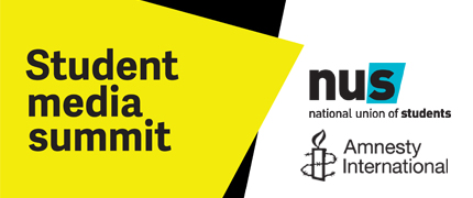 Amnesty International student media summit – August&nbsp;2014