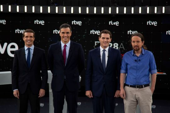 Spanish Candidates To Elections Attends 'El Debate'